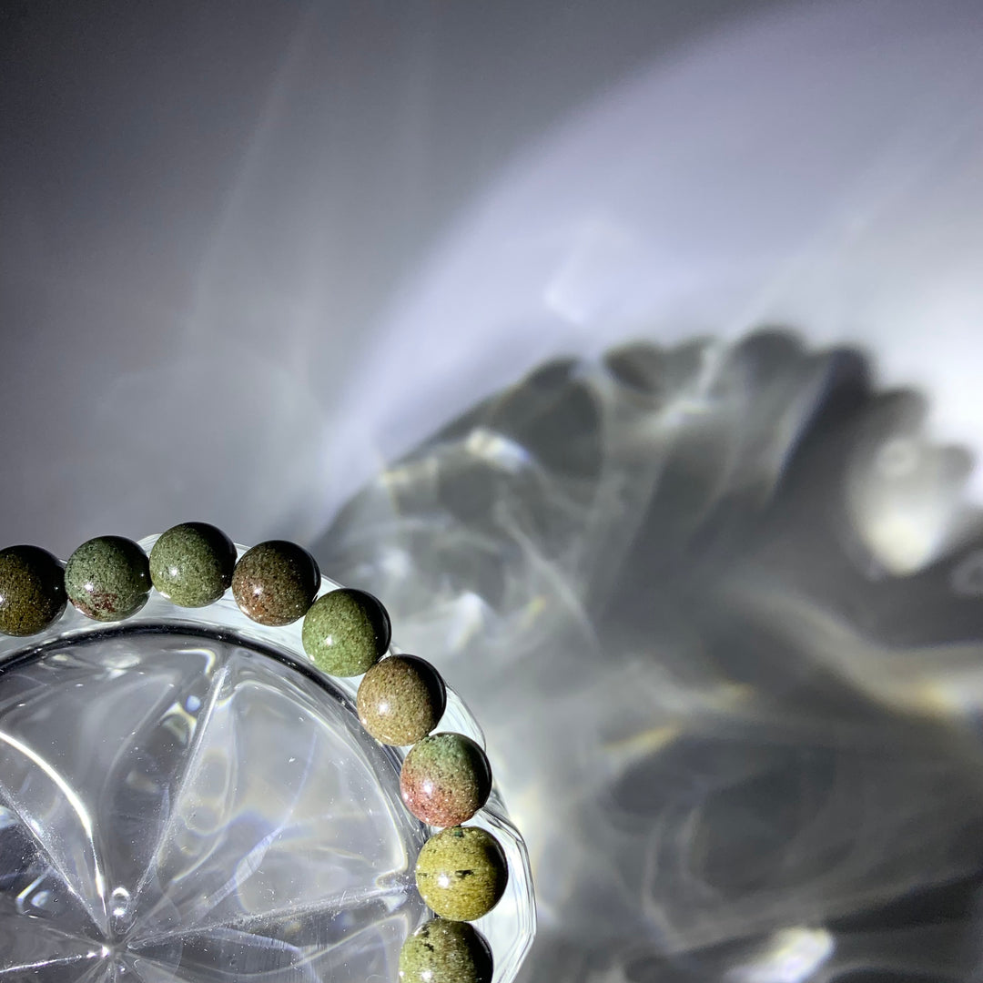 Full Green Phantom Quartz Bracelet