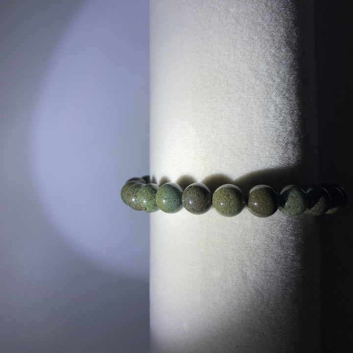 Full Green Phantom Quartz Bracelet