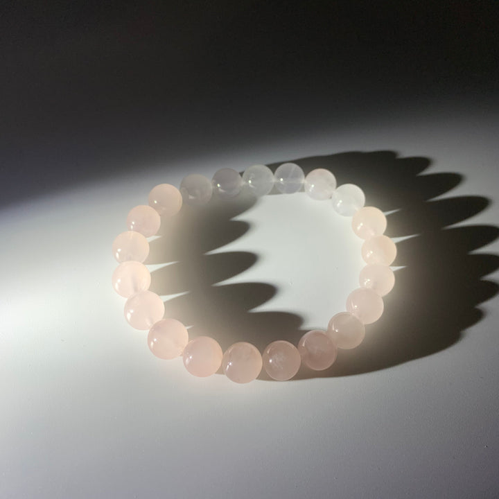 Gradient Rose Quartz Bracelet