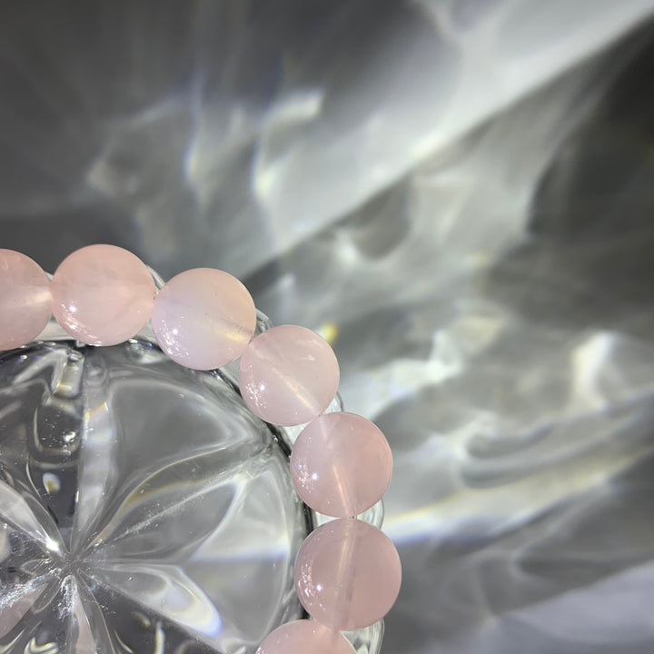 Gradient Rose Quartz Bracelet