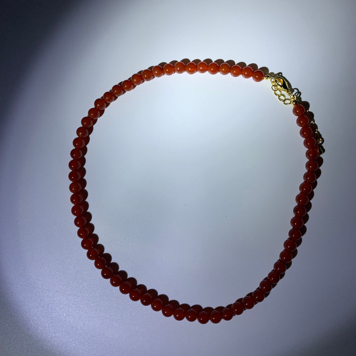 Red Agate Necklace