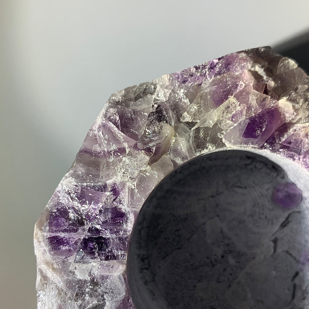 Amethyst Candlestick