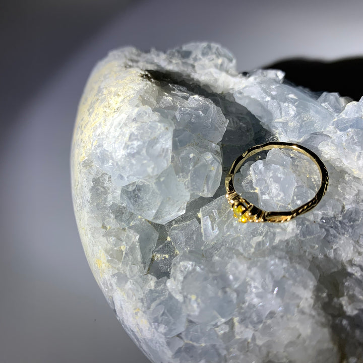 .925 Citrine Ring